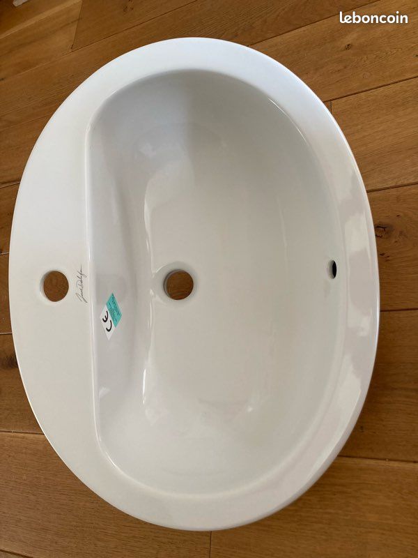 Lavabo avec trop plein Jacob Delafon (image 1)