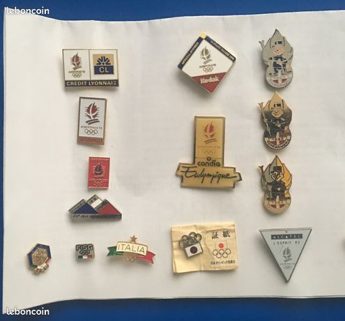Coffret pin's m&ms jeux olympiques - Collection