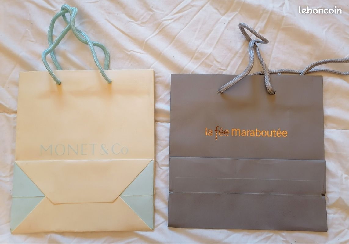 2 sacs d'emballage Monet & CO et la fée maraboutée (image 2)