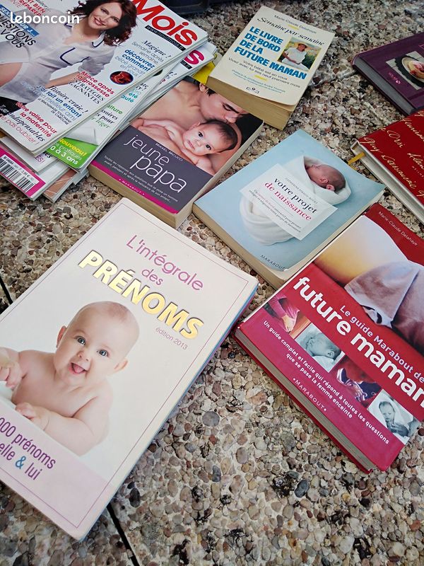 Livres magazines sur la grossesse, la naissance (image 1)