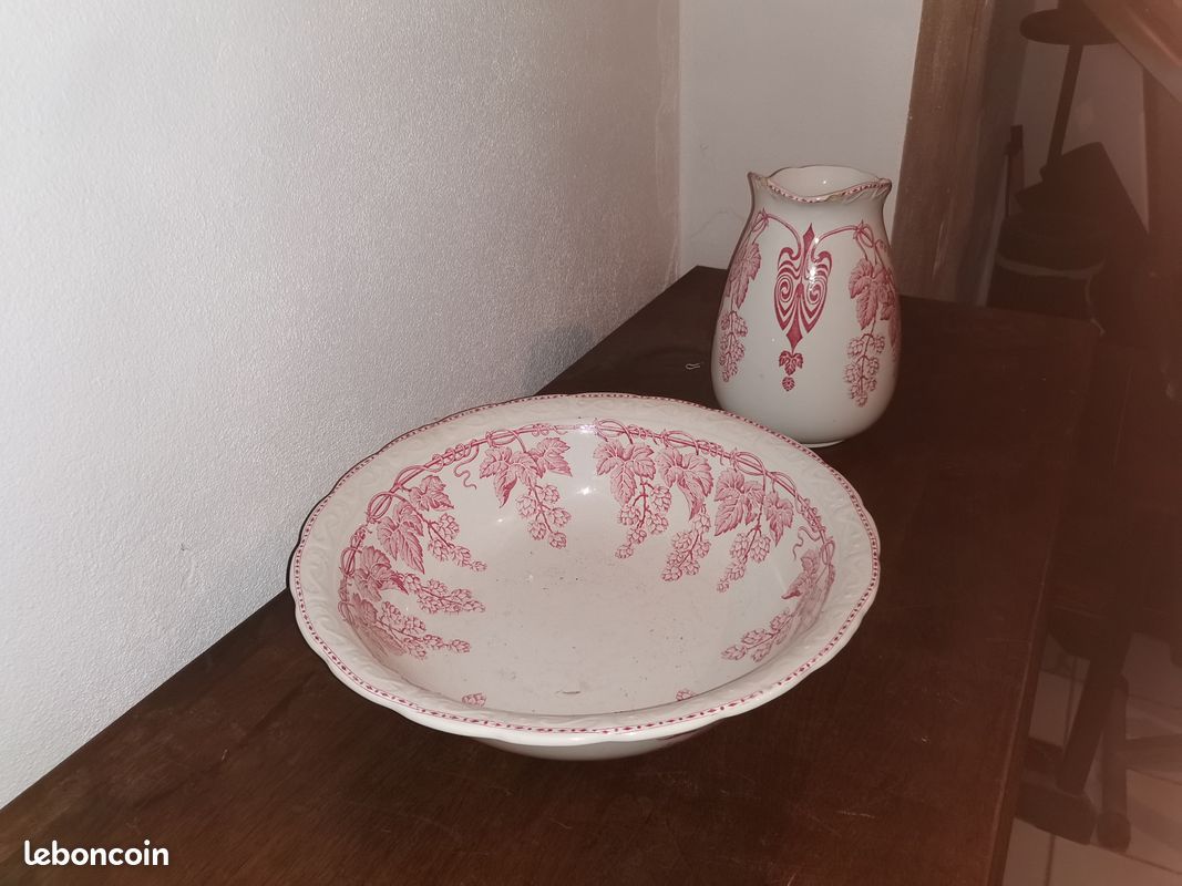 Broc et bassine sarreguemines (image 2)
