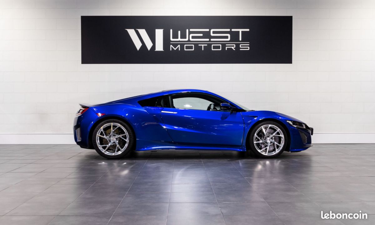 HONDA NSX V6 3.5 581 – IMMAT France / Nouvelle Bleu Pearl / Carbone / 1464E/Mois (image 3)