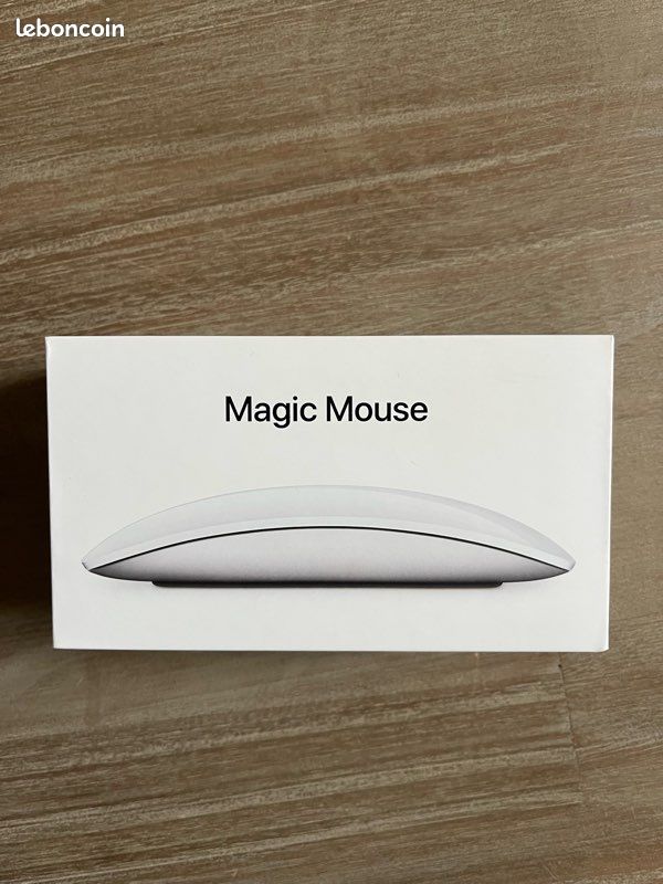 Souris sans fil Apple Magic Mouse Bluetooth blanc (image 1)