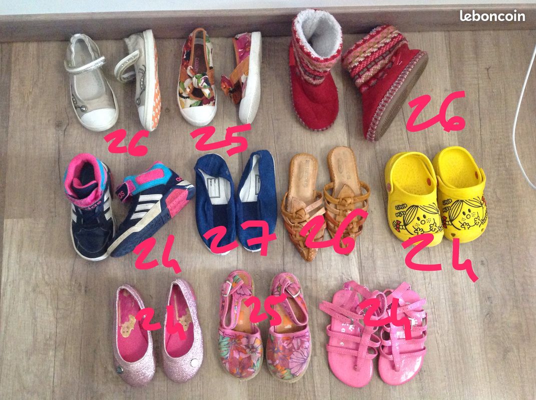 Chaussures enfants de marques du 18 au 27 (image 2)