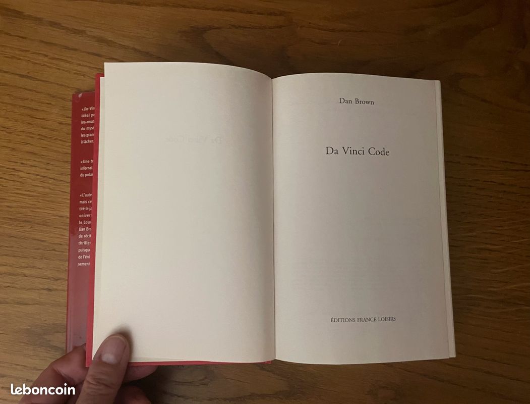 Dan Brown Da Vinci Code Édition 2005 (image 7)