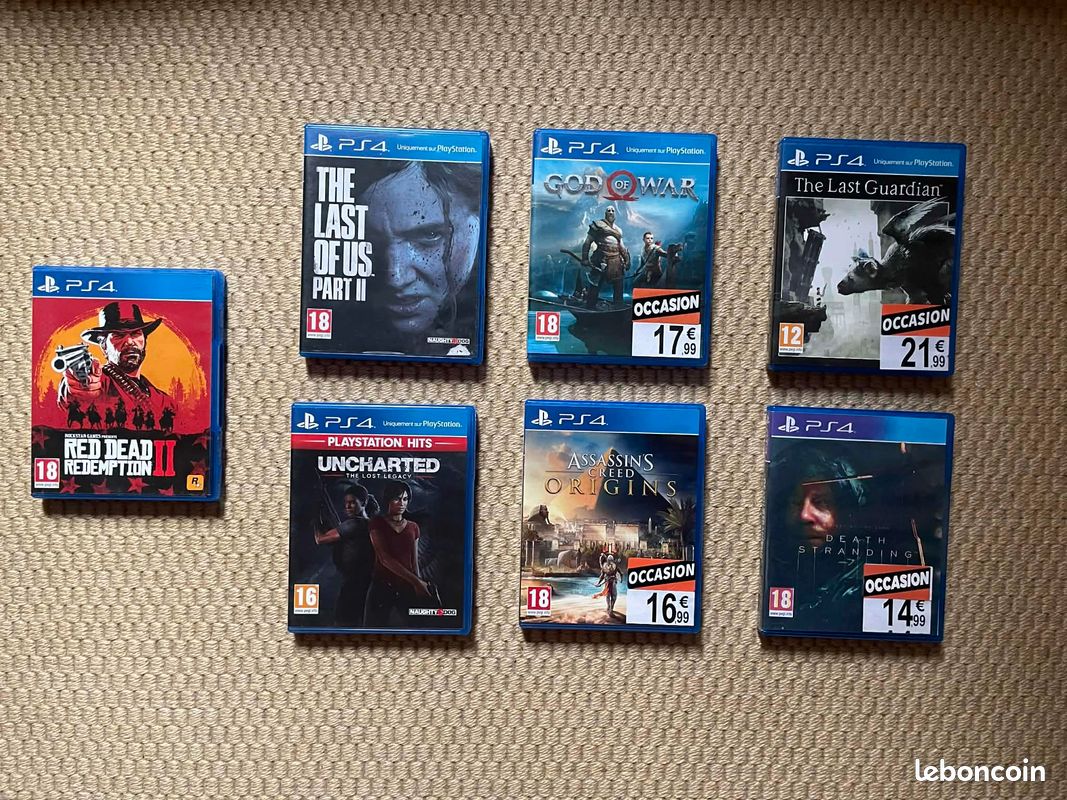 PS4 Slim + 7 Jeux + Manette (image 1)