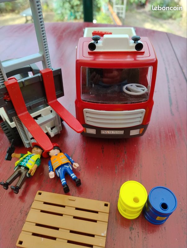 Camion et chariot élévateur Playmobil 70169 (image 4)