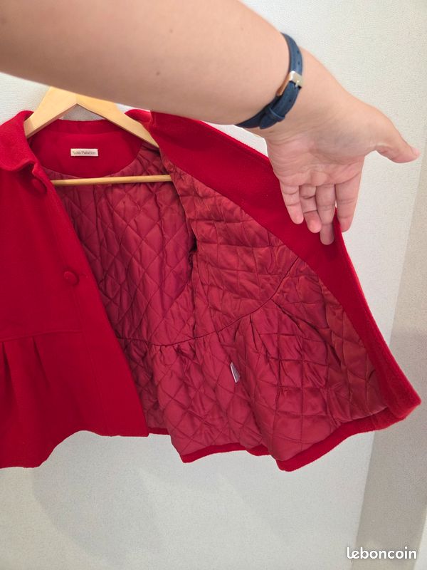 Manteau rouge Lola Palacios 8 ans (image 7)