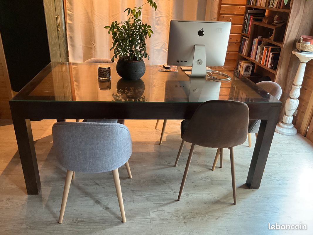 Table salon maison du monde teck massif (image 2)