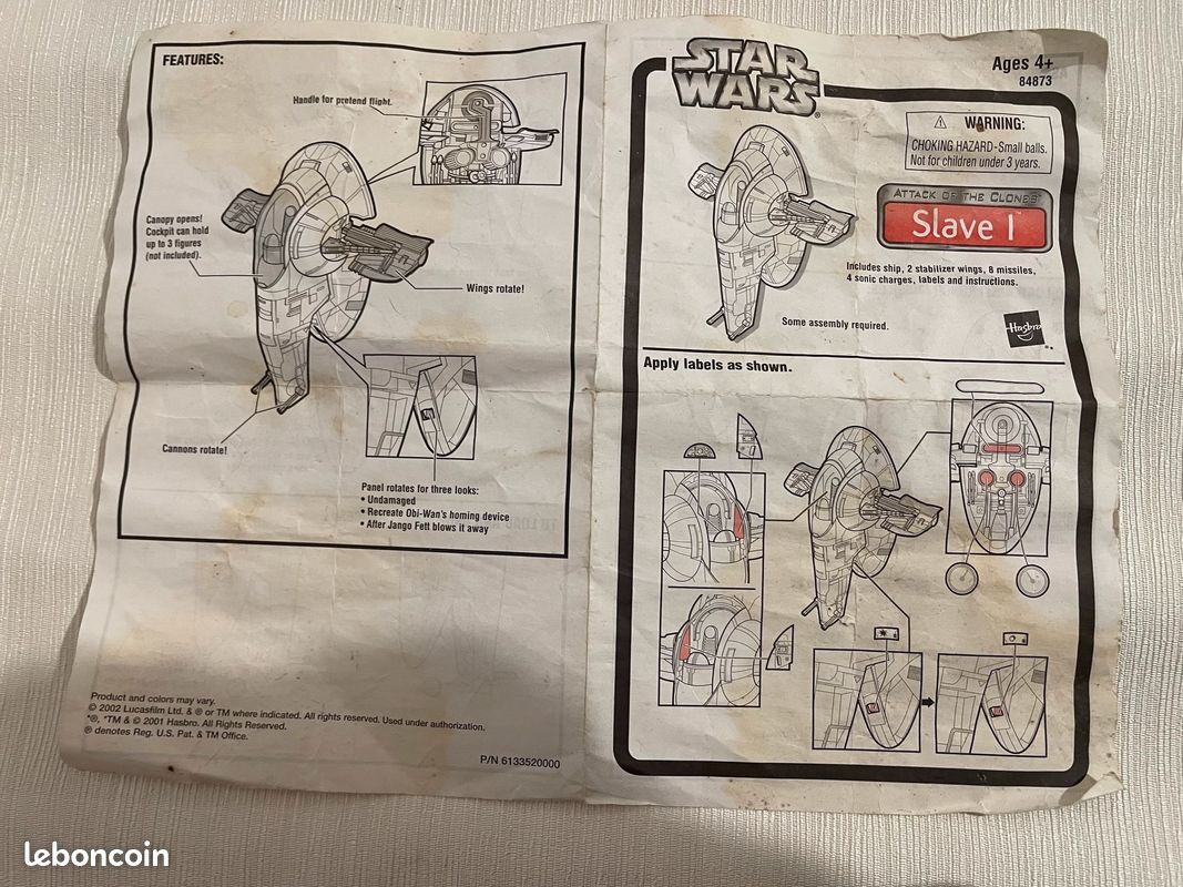 Bandai 1/144 Star Wars Slave I Jango FETT Ver. Plastic Kit