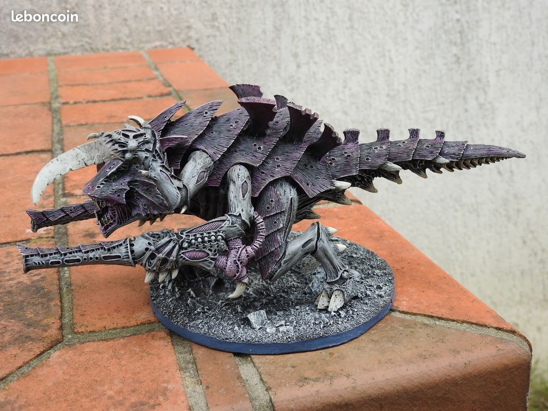 Figurine peinte de Hierodule barbelé tyranide Forgeworld en résine pour Warhammer 40000 (image 5)