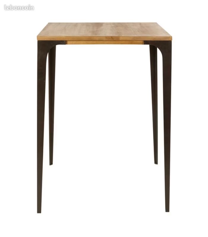 Table de bar style industriel (image 3)