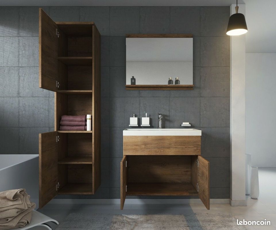 Meubles de salle de bain ensemble de 4 meubles (image 2)