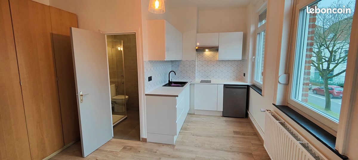 Appartement 1 pièce 20 m² · à Mons-en-Baroeul · 20 m² · 570 €/mois