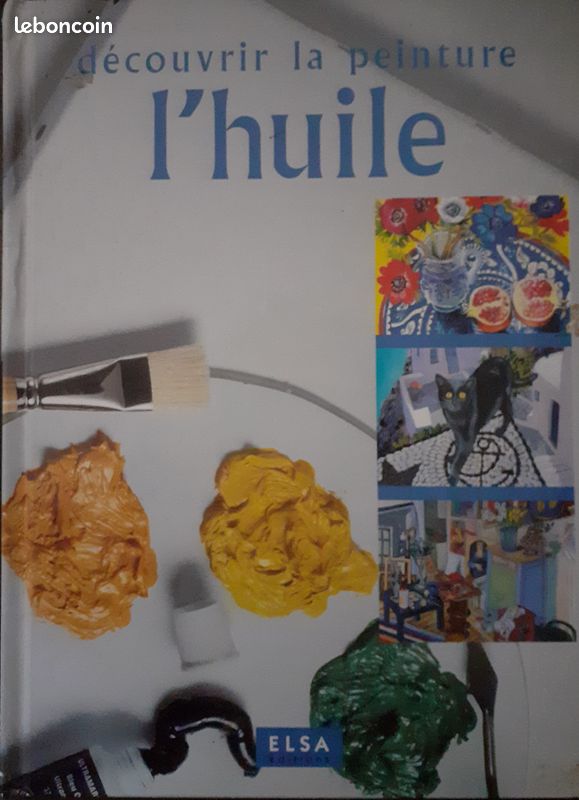 Livre "Découvrir la peinture à l'huile" (Nine06) (image 1)