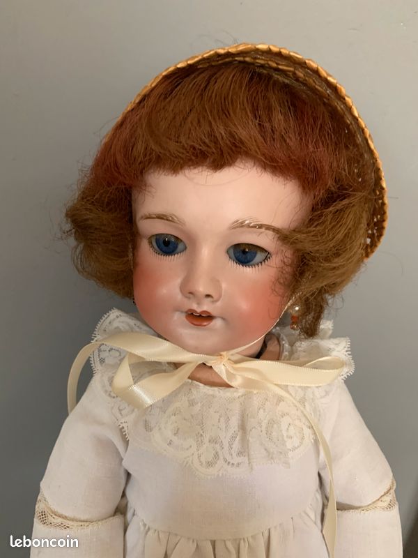Ancienne poupée marcheuse EDI / EDI alte Laufpuppe C (Gebraucht) in
