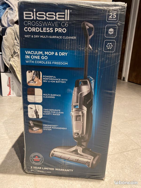 BISSELL CROSSWAVE C6 PRO neuf (image 1)