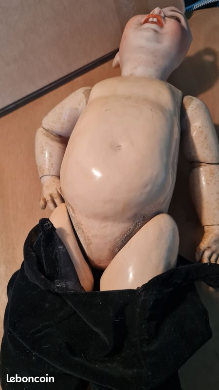 Poupée Ancienne à Restaurer – Bébé Paris 8 (XIXème Siècle) – Idéal Pour Collectionneur