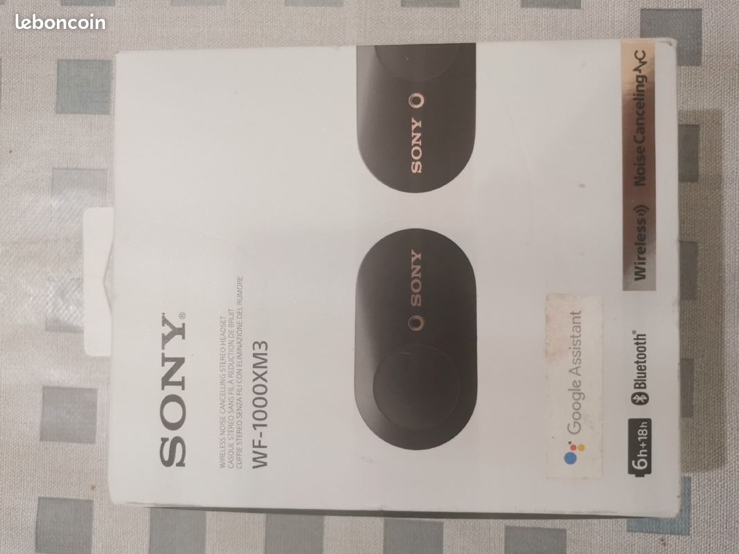 Écouteurs Sony bluetooth (image 1)