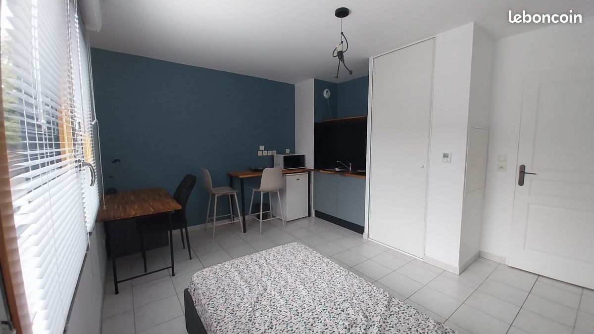 Studio meublé 23m² + cave (image 1)
