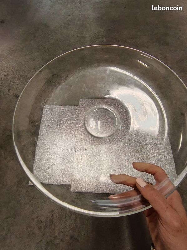 Plat verre rond (image 3)