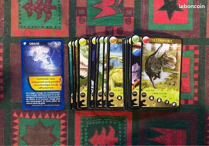 Jeu de cartes « Défis nature - dinosaures » (image 3)