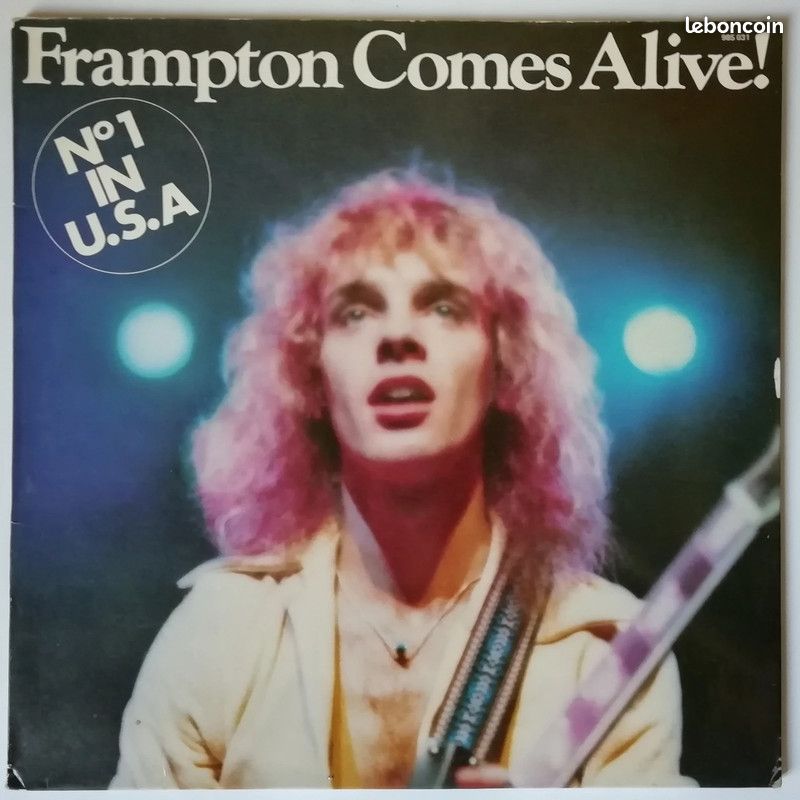 33t Peter Frampton Disque vinyle original comes alive (image 1)