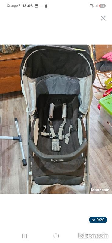 Ensemble poussette, landeau et cosy Inglesina (image 16)