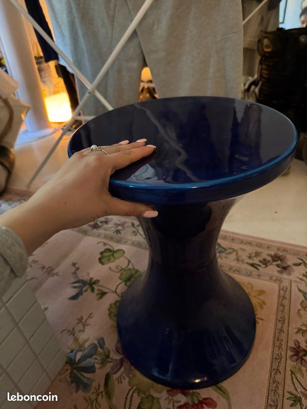 Tabouret tam-tam effet céramique (image 5)