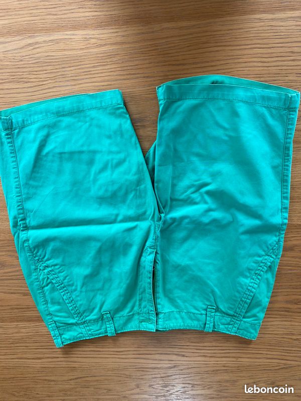Bermuda homme Express vert TBE taille 34 (image 1)
