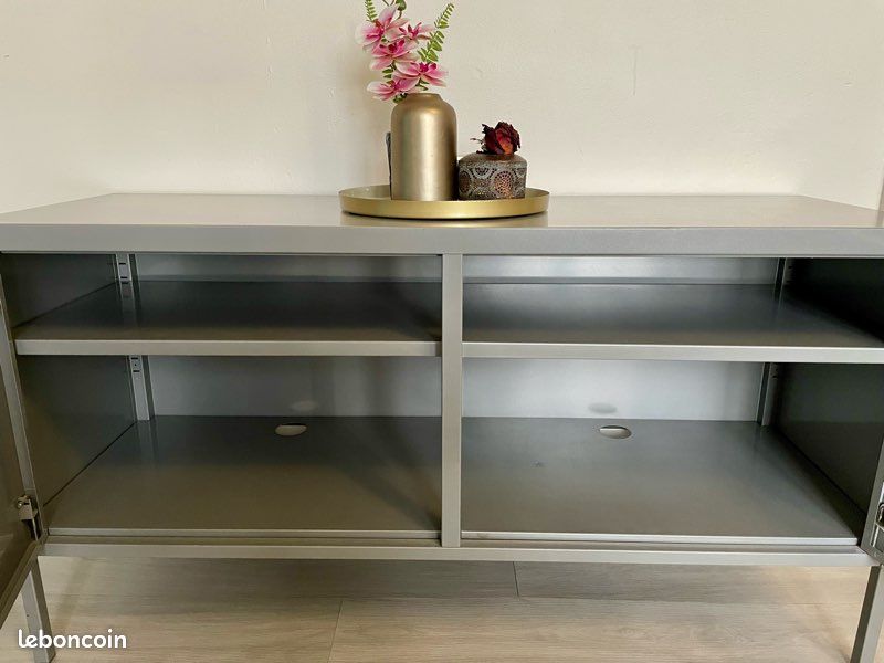 Armoire métallique Ikea grise (image 3)