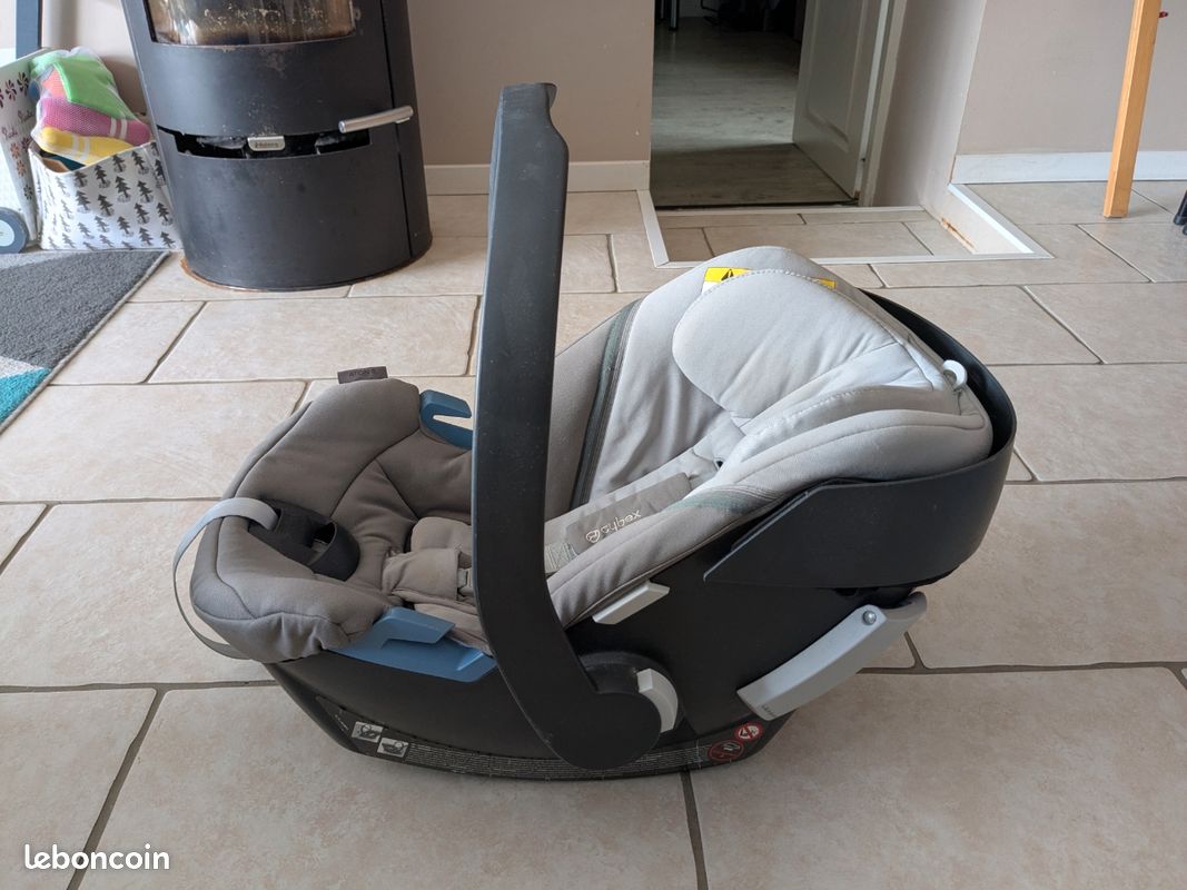 Cosy Cybex Aton 5 + adaptateurs poussette (image 3)