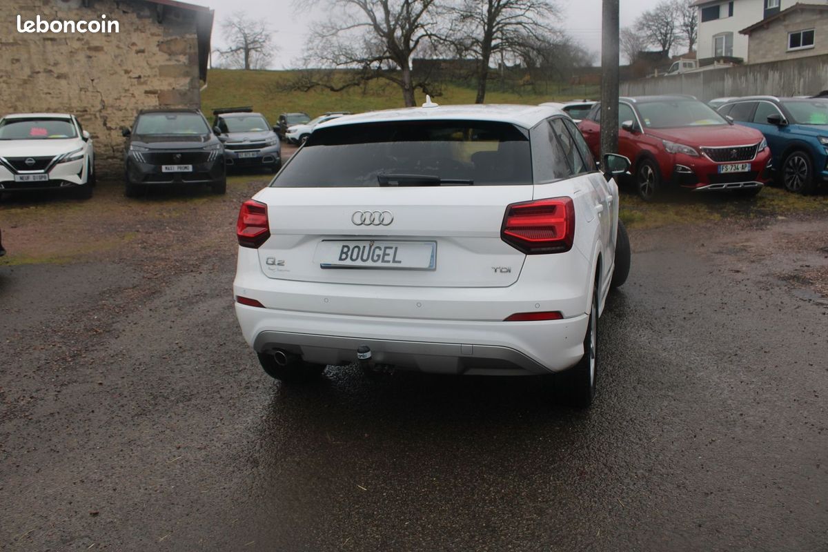 Audi Q2 SPORT TDI 116 CV GPS 3D FULL LED ATTELAGE JA 16 USB RADAR BLUETOOTH RÉGULATEUR (image 2)