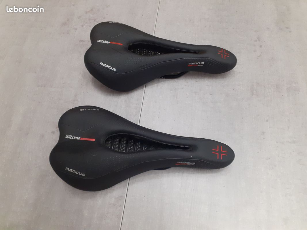 Selle De Vélo WITTKOP Medicus - Confort Orthopédique Mousse Mémoire Forme Pour Hommes Et Femmes