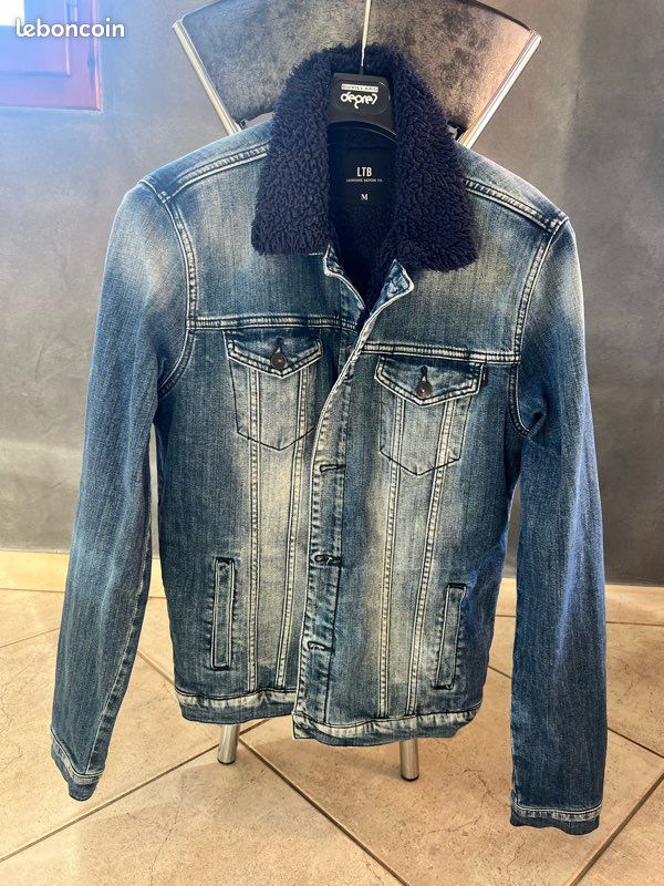 Vends veste en jean doublée (image 3)