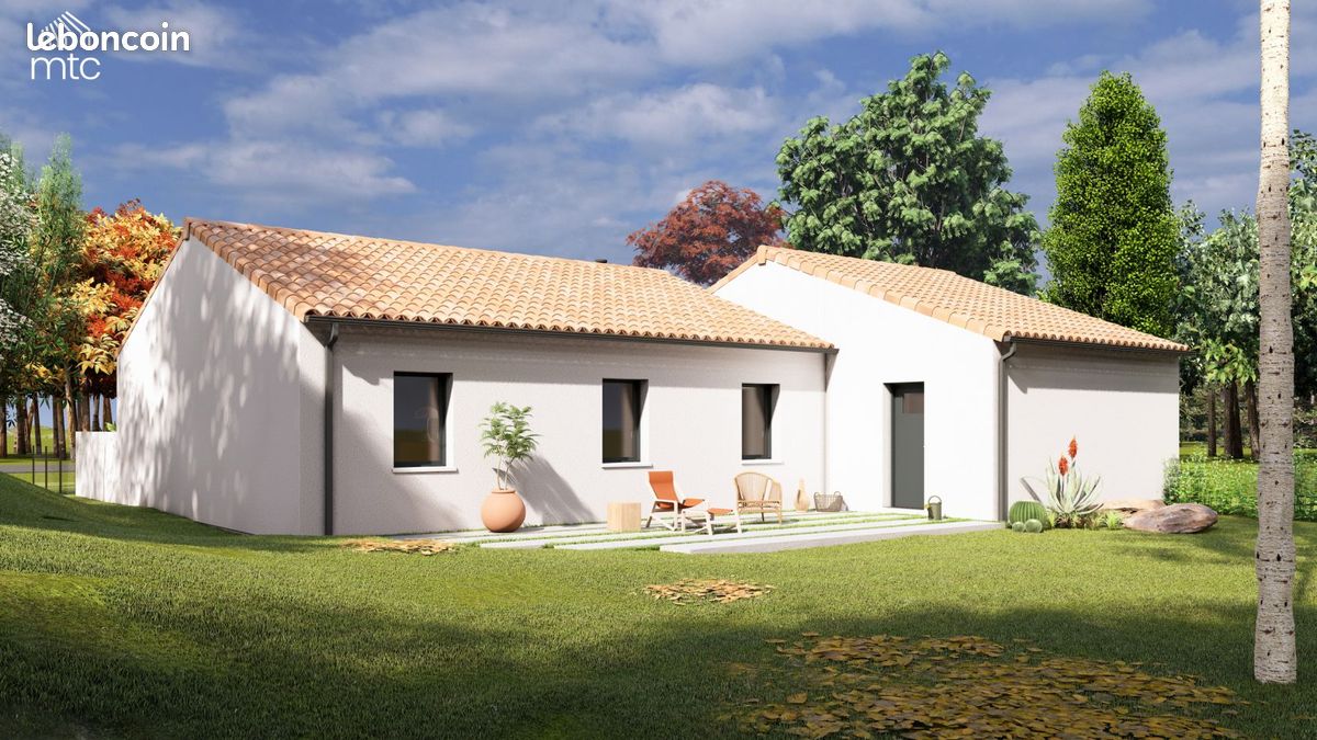 Maison 103.22 m² avec terrain à SAINT-AIGNAN-GRANDLIEU (44) (image 2)