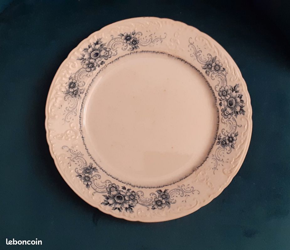 Assiette plate Aida Sarreguemines (image 9)