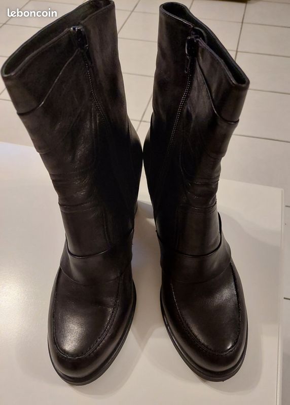 Bottines Miz Mooz noires T41 (image 1)