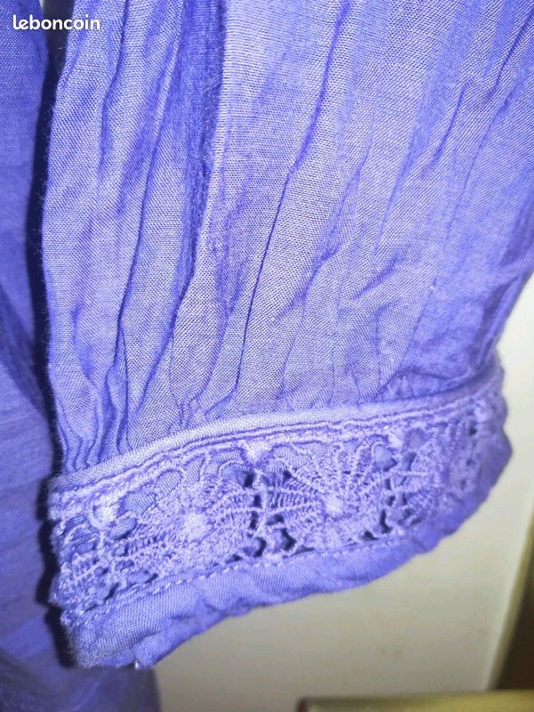 Tunique violette H&M (image 3)