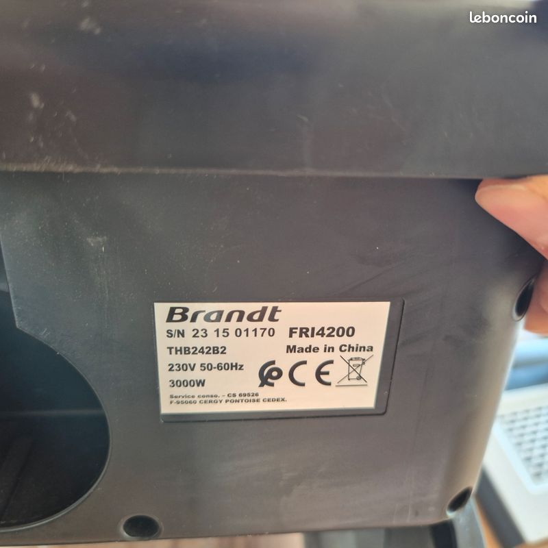 Friteuse brandt fri4200 (image 3)