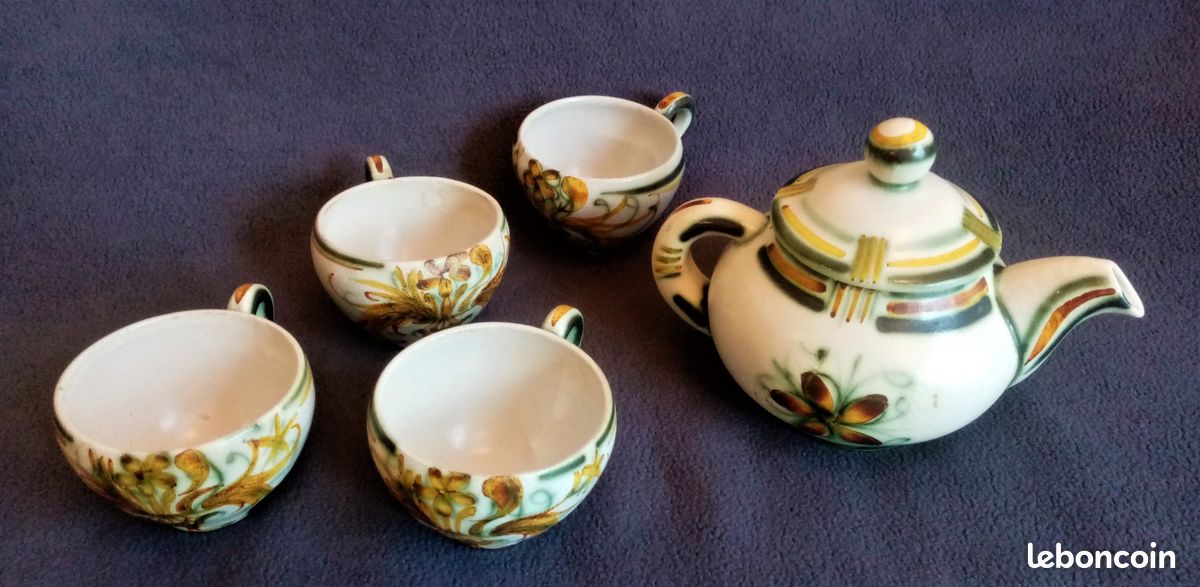 Service à thé vintage Keraluc – Élégance et authenticité à petit prix (image 7)