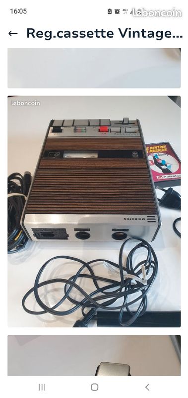 RARE LECTEUR DE cassette vintage Sony Walkman WM-2 rouge tel quel