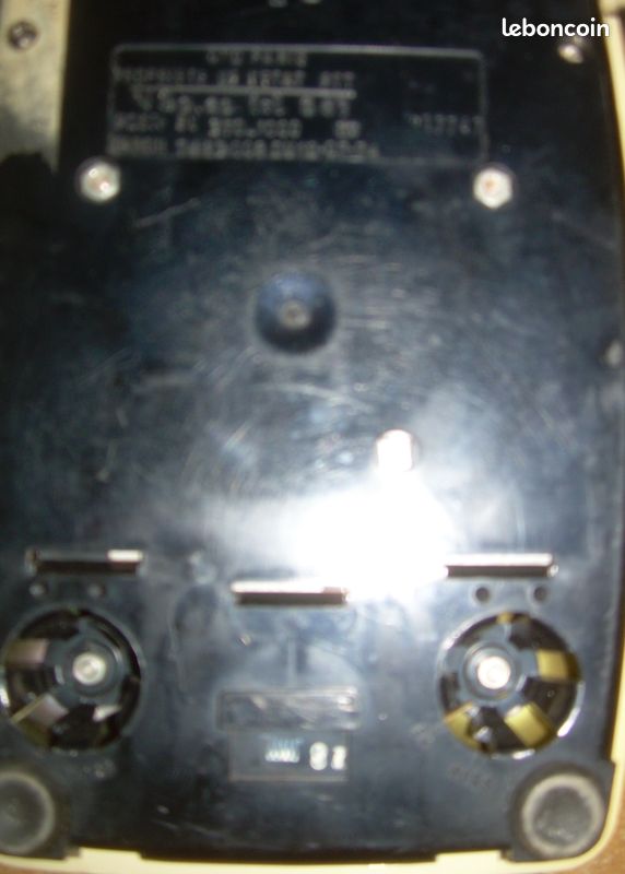 Ancien Téléphone à cadran S.63 (vic) (image 3)