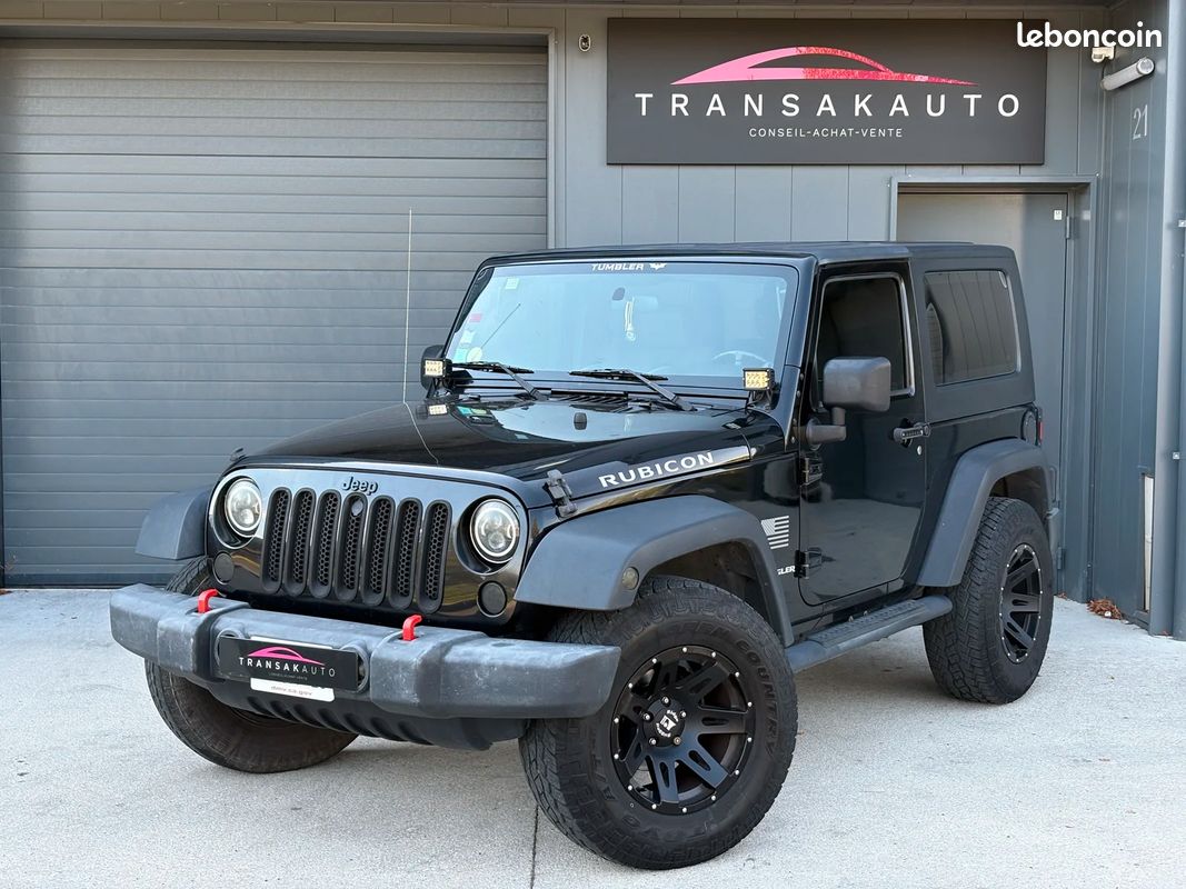 Jeep WRANGLER Rubicon 3.8 V6 199 CH BVA4 / Hardtop / Carplay / Camera De Recul (image 1)