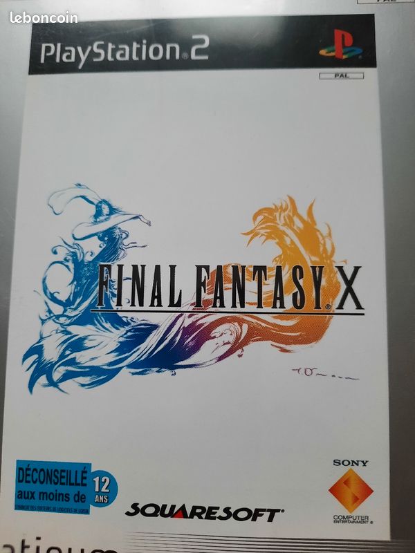Jeu Final Fantasy X sur PS2 PlayStation 2 (image 1)