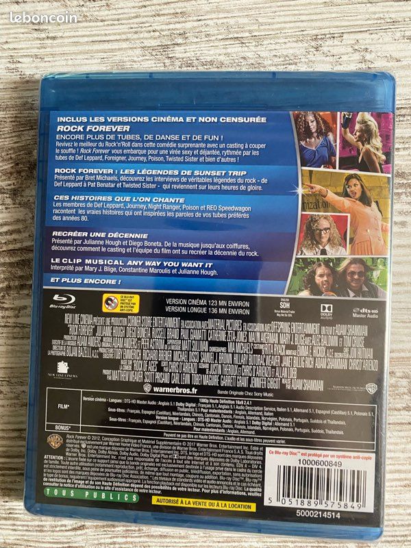 Rock Forever Blu Ray Neuf Sous Blister (image 2)