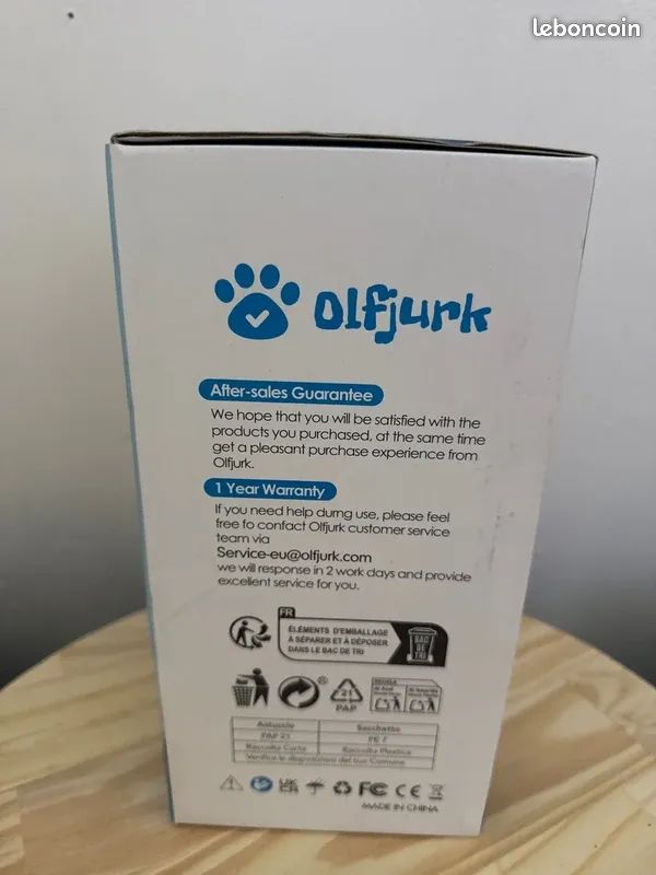 Chauffe-biberon portable Olfjurk, modèle OLF8119, idéal pour chauffer le lait de bébé à la maison ou en déplacement (image 3)