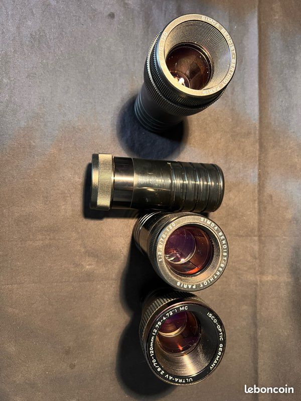 Projecteur diapo vintage SIMDA + objectifs 70-120 f/2.8 (image 3)