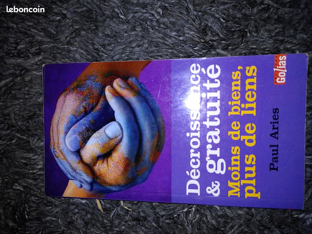 Livre Décroissance et gratuité Paul aries (image 1)