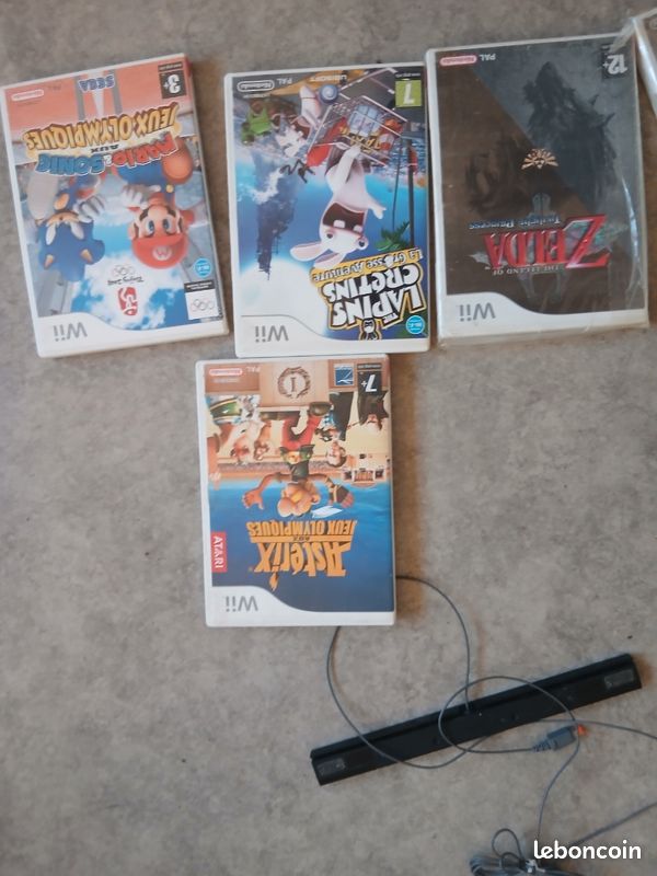 Lot De 3 Jeux Wii - Bon état Général (boîtiers Inclus) - Référence CH33